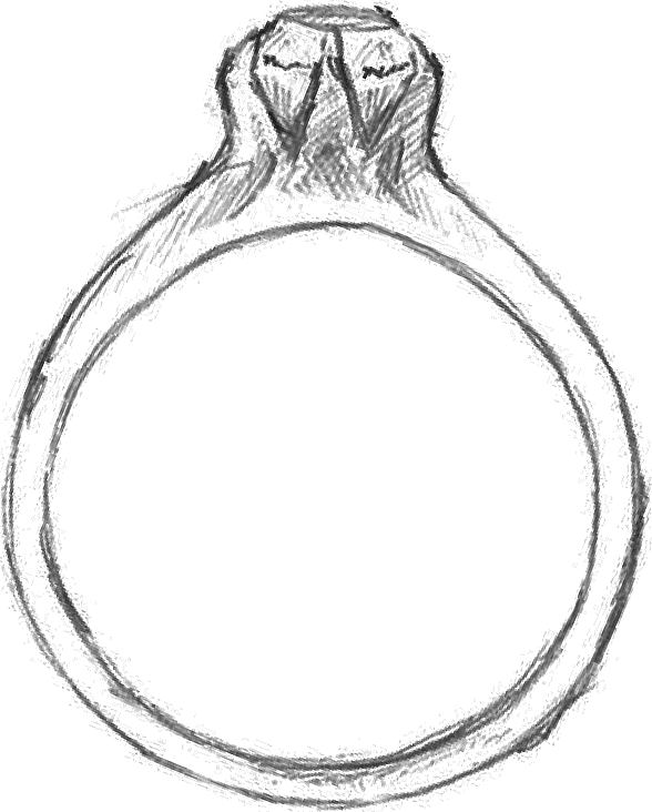 よく見られてる婚約指輪　画像