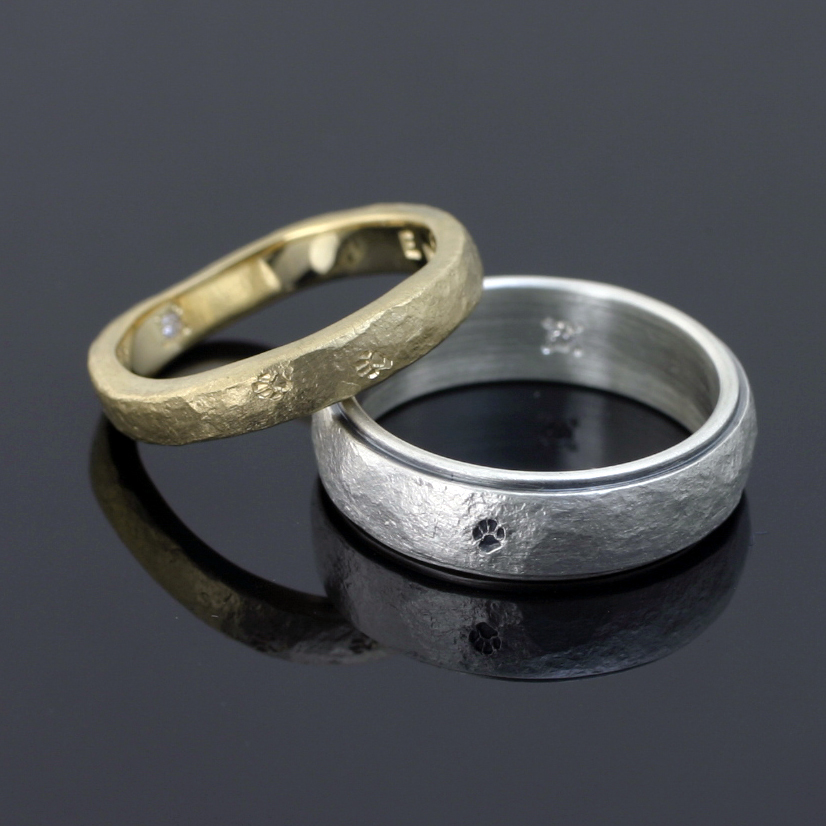 お客様がご制作された結婚指輪