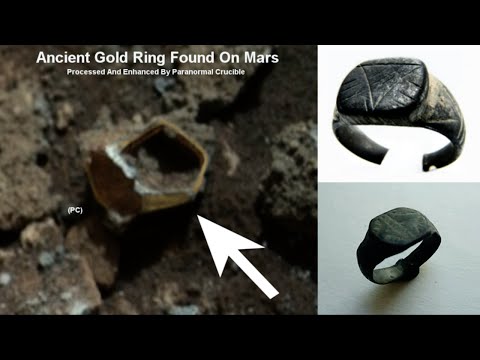 火星で指輪を発見